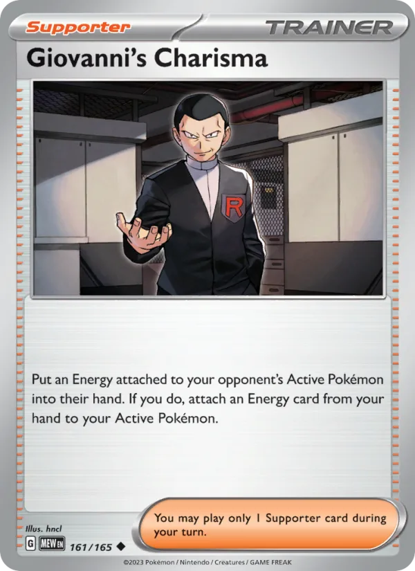 Giovanni's Charisma · 151 161/165