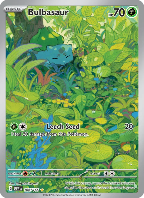 Bulbasaur · 151 166/165