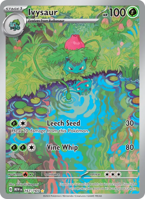 Ivysaur · 151 167/165