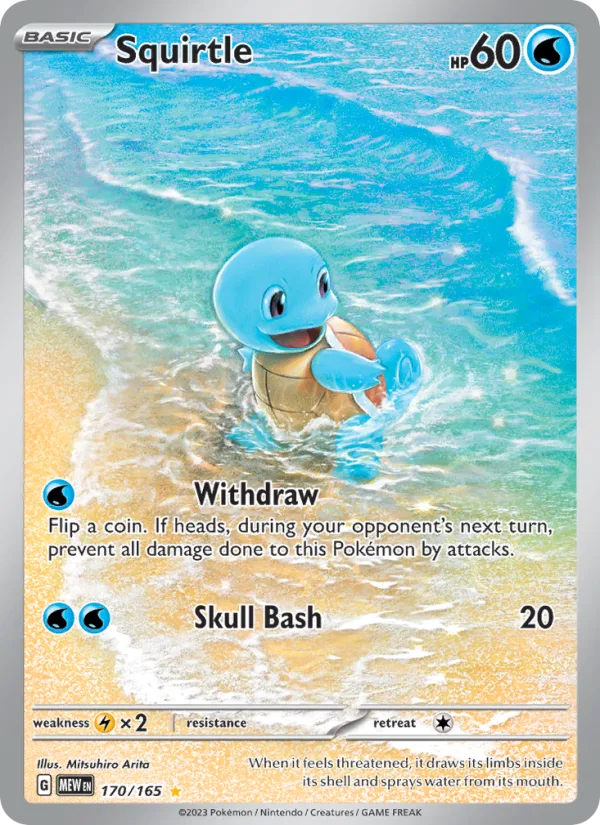 Squirtle · 151 170/165