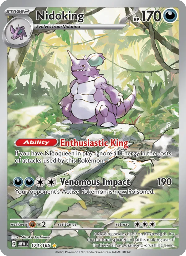 Nidoking · 151 174/165