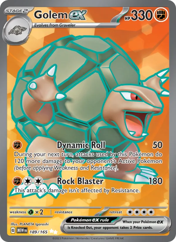 Golem ex · 151 189/165