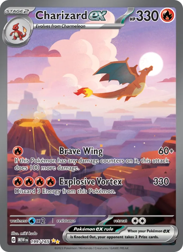 Charizard ex · 151 199/165