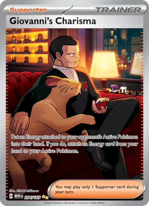 Giovanni's Charisma · 151 204/165
