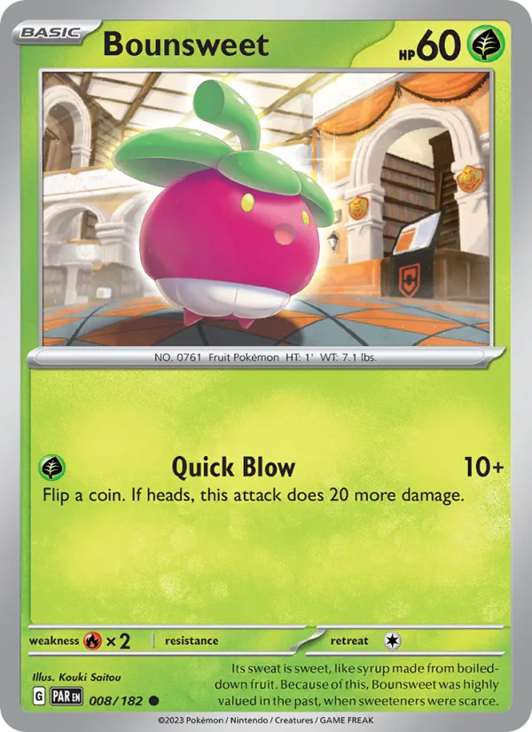 Bounsweet · Paradox Rift 008/182