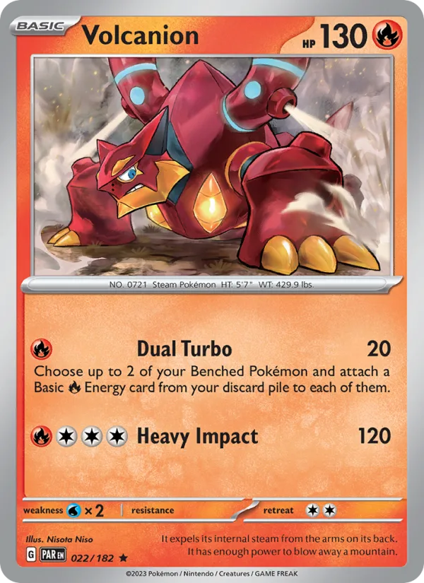 Volcanion · Paradox Rift 022/182