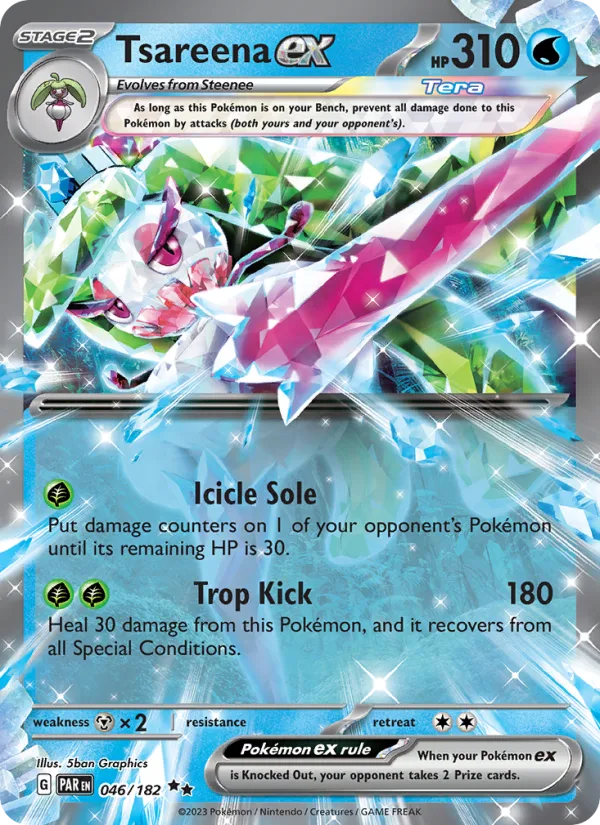 Tsareena ex · Paradox Rift 046/182