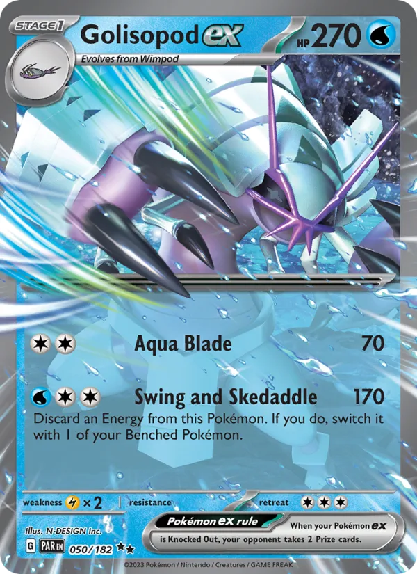 Golisopod ex · Paradox Rift 050/182