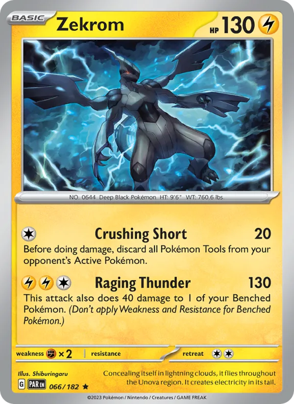 Zekrom · Paradox Rift 066/182