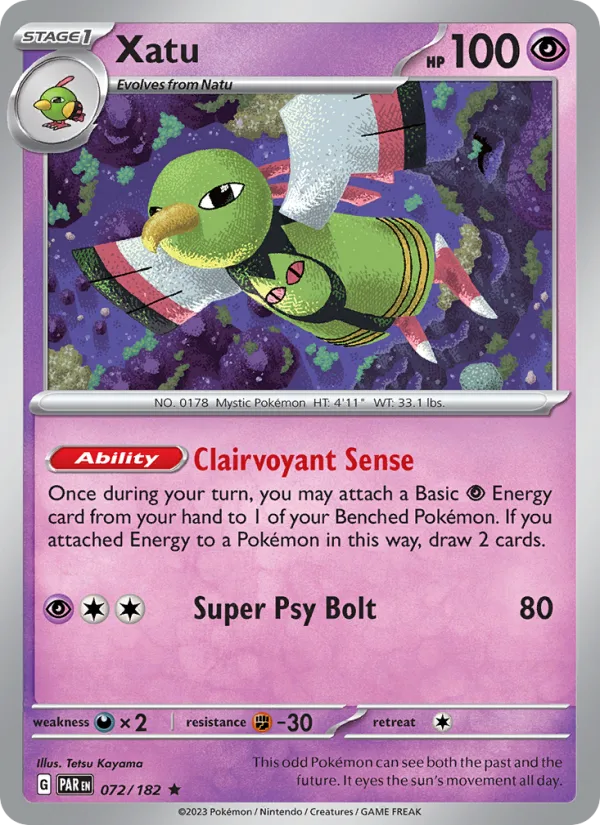 Xatu · Paradox Rift 072/182