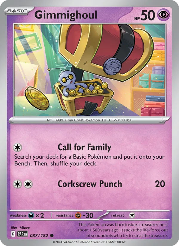 Gimmighoul · Paradox Rift 087/182