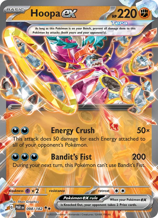 Hoopa ex · Paradox Rift 098/182