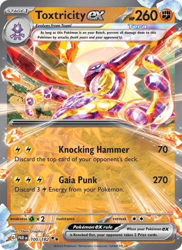 Toxtricity ex · Paradox Rift 100/182