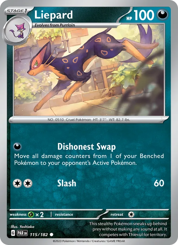 Liepard · Paradox Rift 115/182