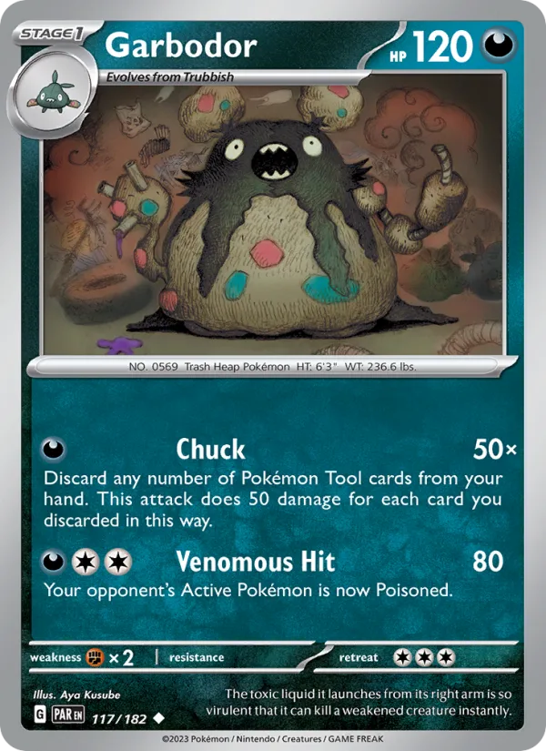 Garbodor · Paradox Rift 117/182