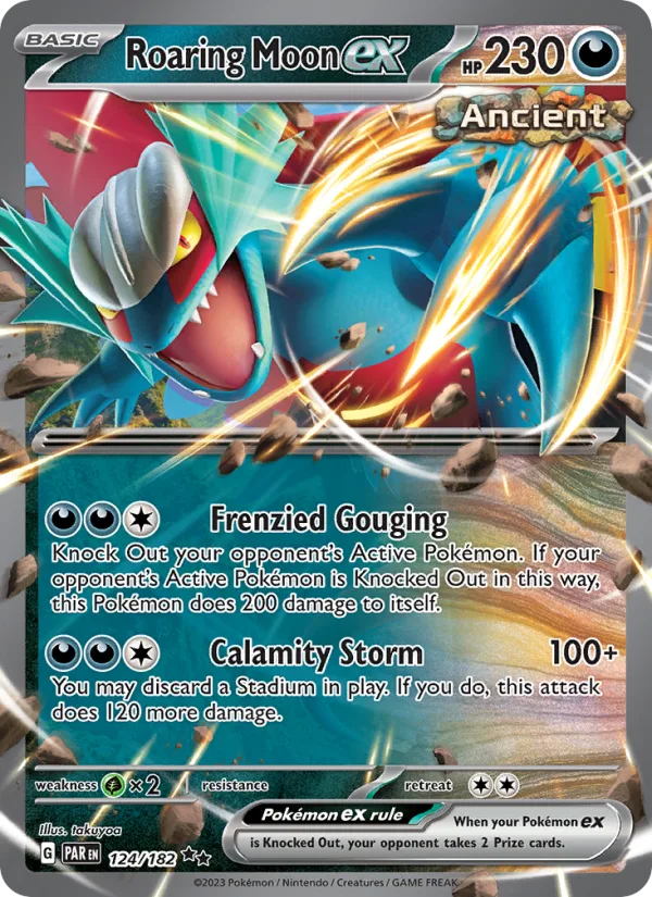 Roaring Moon ex · Paradox Rift 124/182