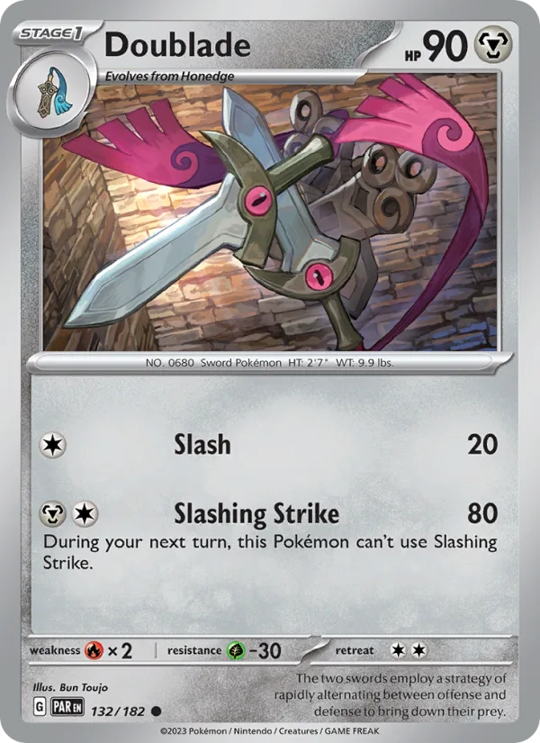 Doublade · Paradox Rift 132/182