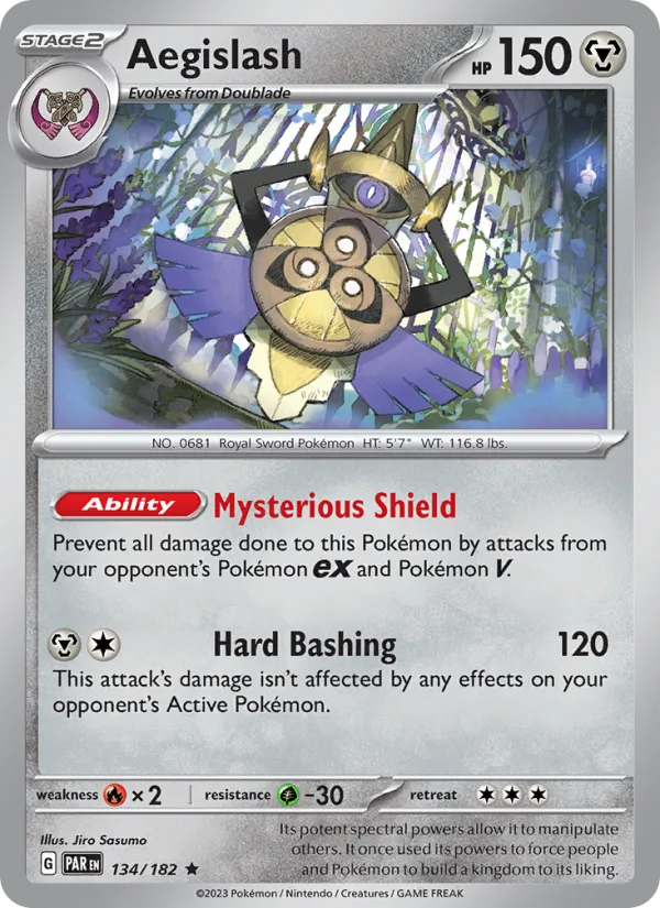 Aegislash · Paradox Rift 134/182