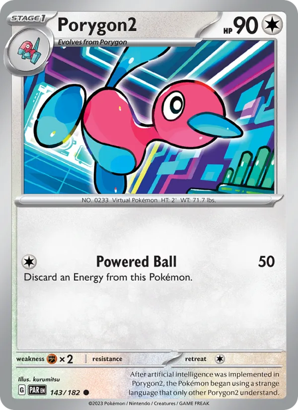 Porygon2 · Paradox Rift 143/182