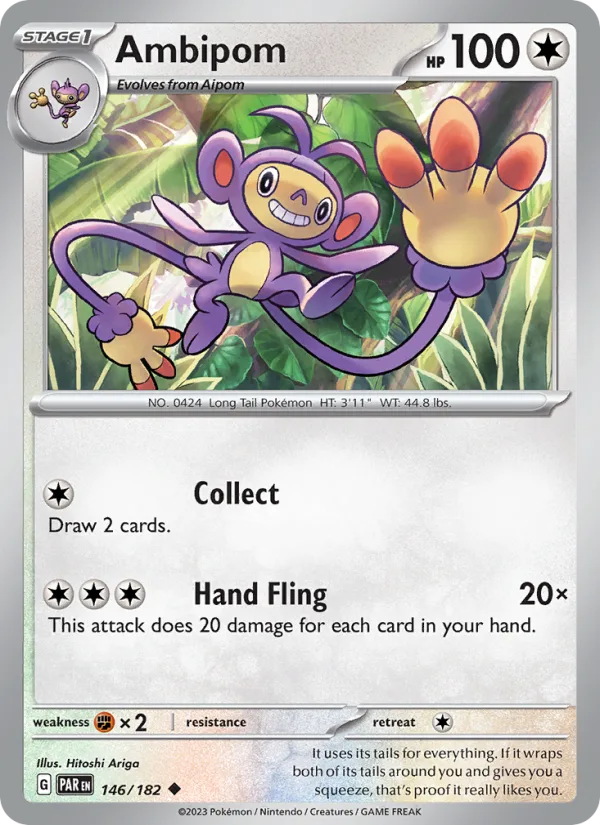 Ambipom · Paradox Rift 146/182
