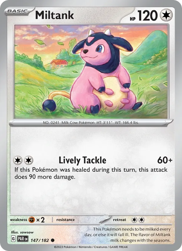 Miltank · Paradox Rift 147/182