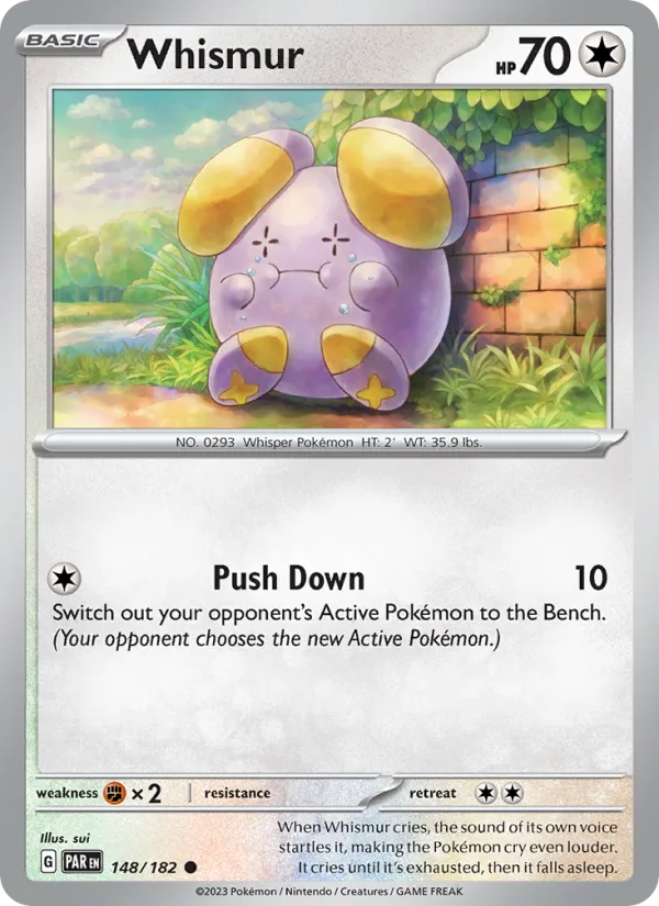 Whismur · Paradox Rift 148/182