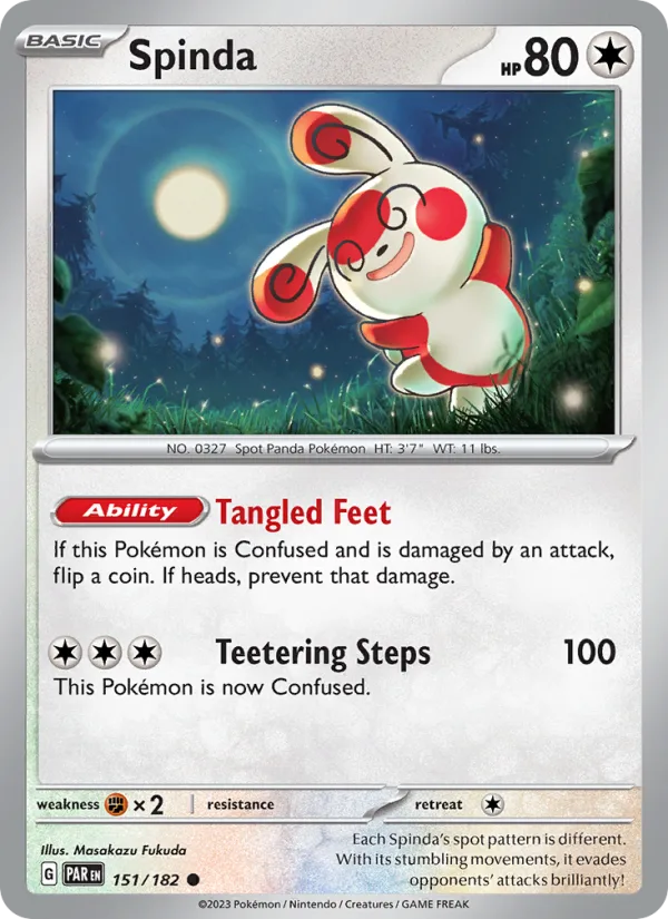 Spinda · Paradox Rift 151/182