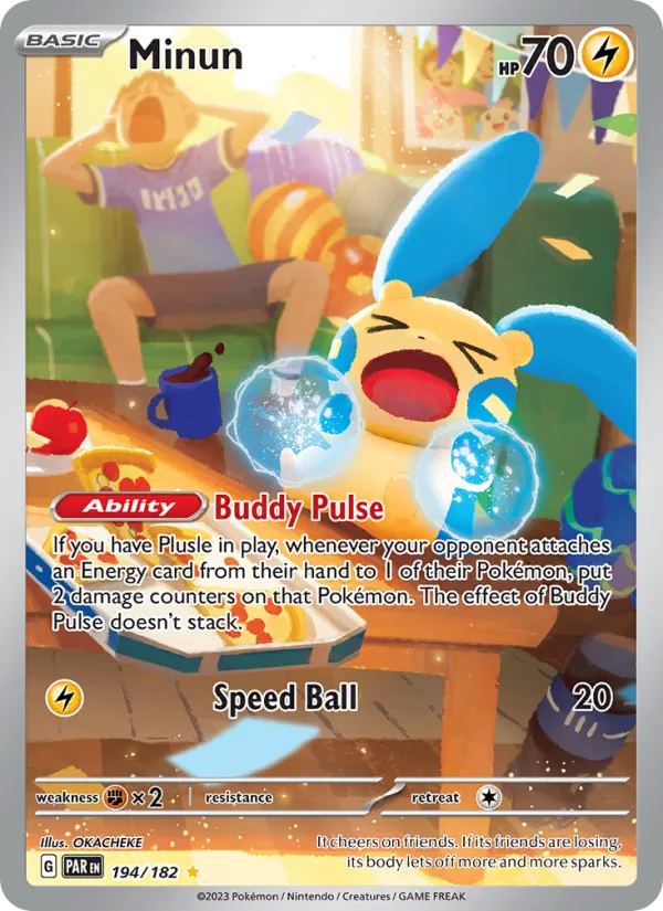 Minun · Paradox Rift 194/182