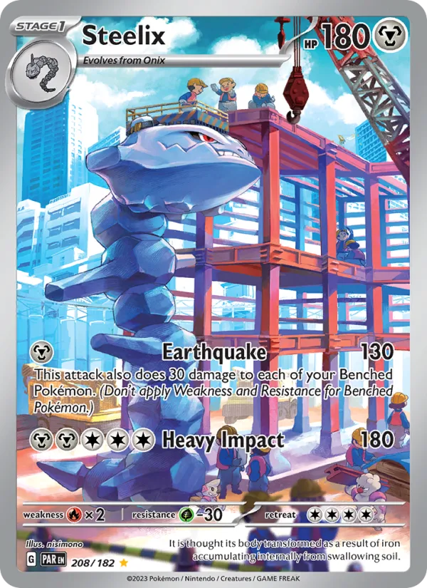 Steelix · Paradox Rift 208/182