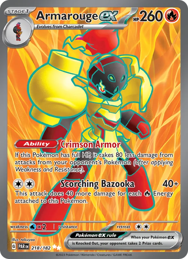 Armarouge ex · Paradox Rift 218/182