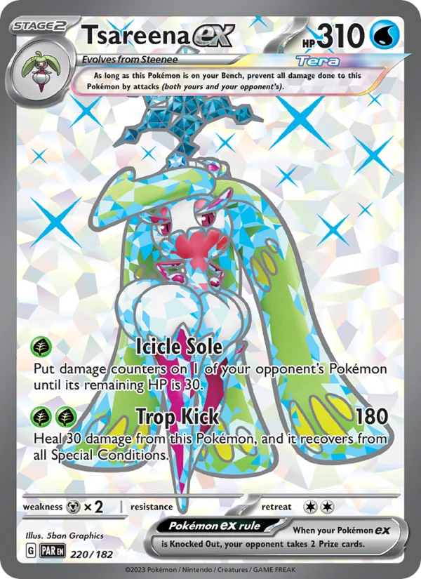 Tsareena ex · Paradox Rift 220/182