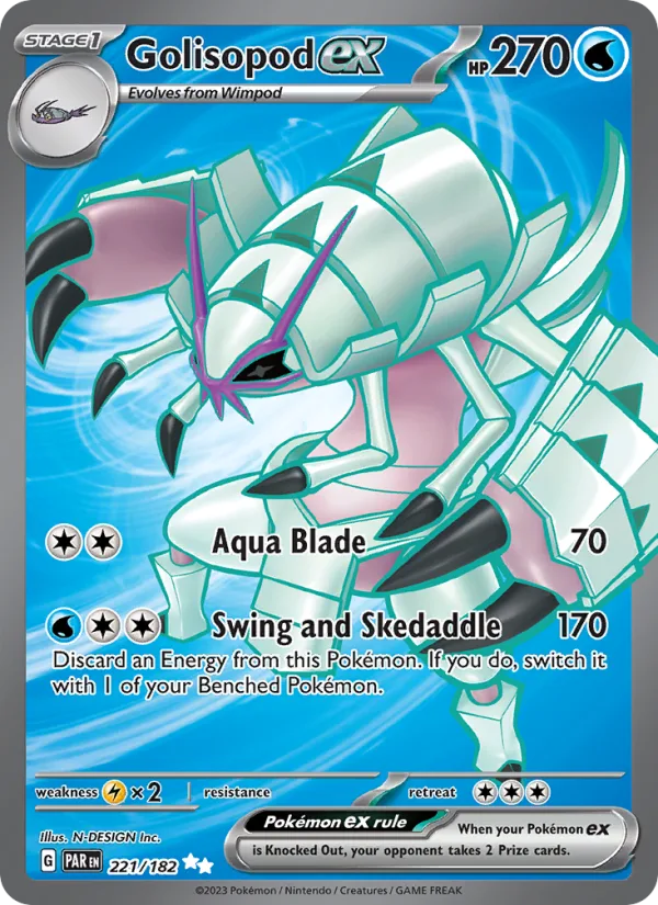 Golisopod ex · Paradox Rift 221/182
