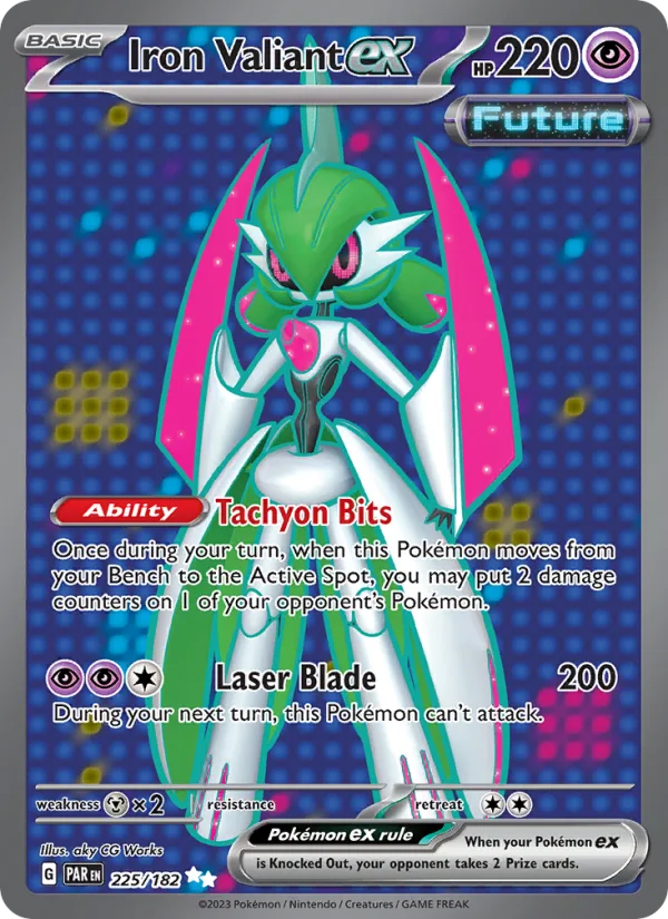 Iron Valiant ex · Paradox Rift 225/182
