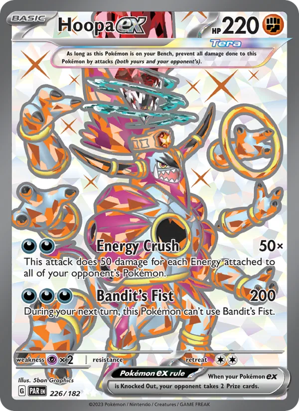Hoopa ex · Paradox Rift 226/182