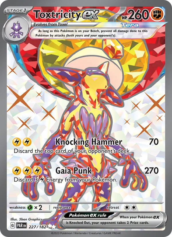 Toxtricity ex · Paradox Rift 227/182