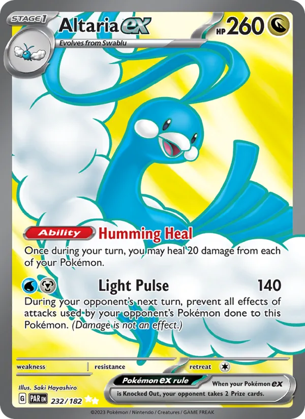 Altaria ex · Paradox Rift 232/182