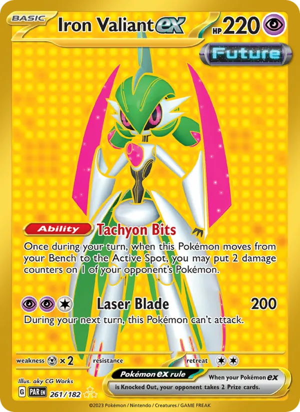 Iron Valiant ex · Paradox Rift 261/182