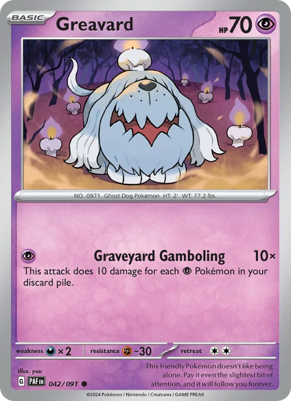 Greavard · Paldean Fates 042/91