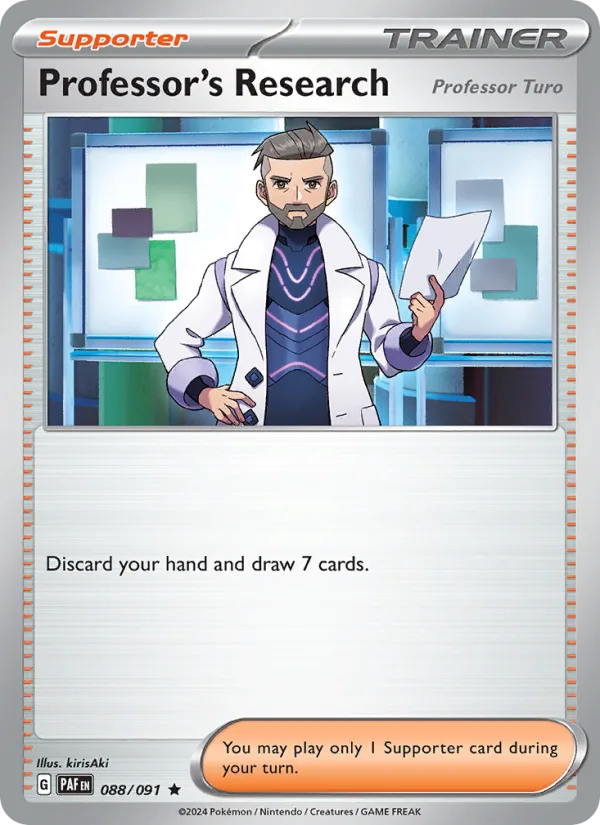 Professor's Research · Paldean Fates 088/91