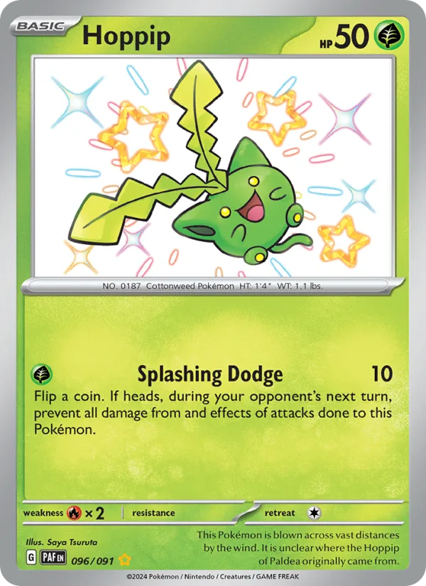 Hoppip · Paldean Fates 096/91