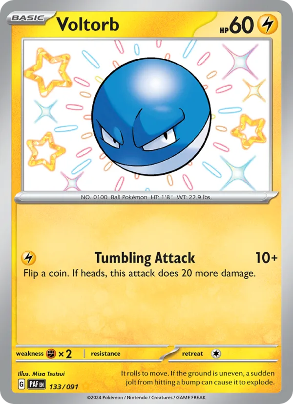 Voltorb · Paldean Fates 133/91
