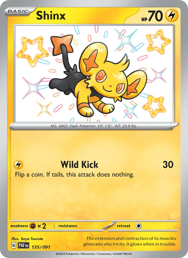 Shinx · Paldean Fates 135/91