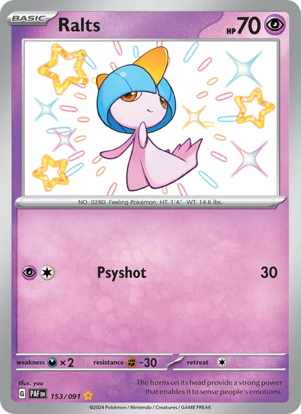 Ralts · Paldean Fates 153/91