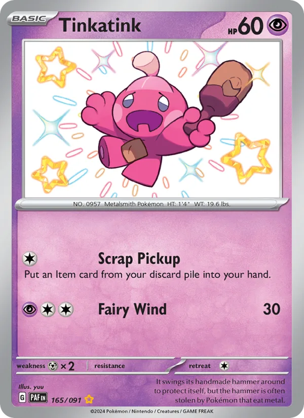 Tinkatink · Paldean Fates 165/91