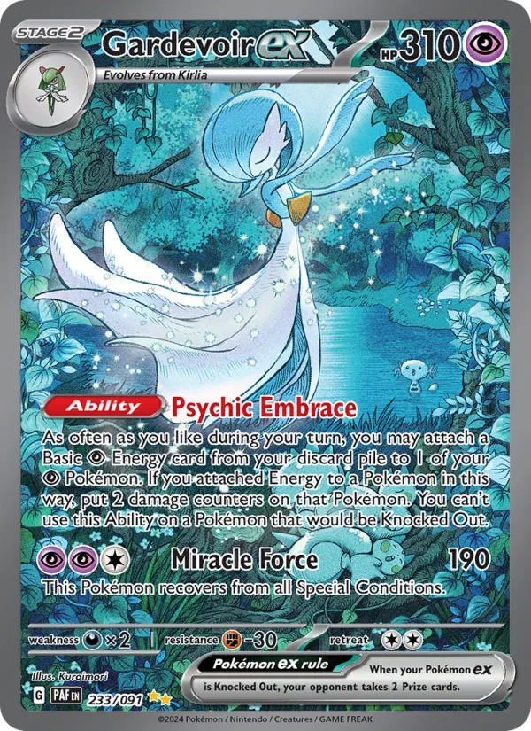 Gardevoir ex · Paldean Fates 233/91