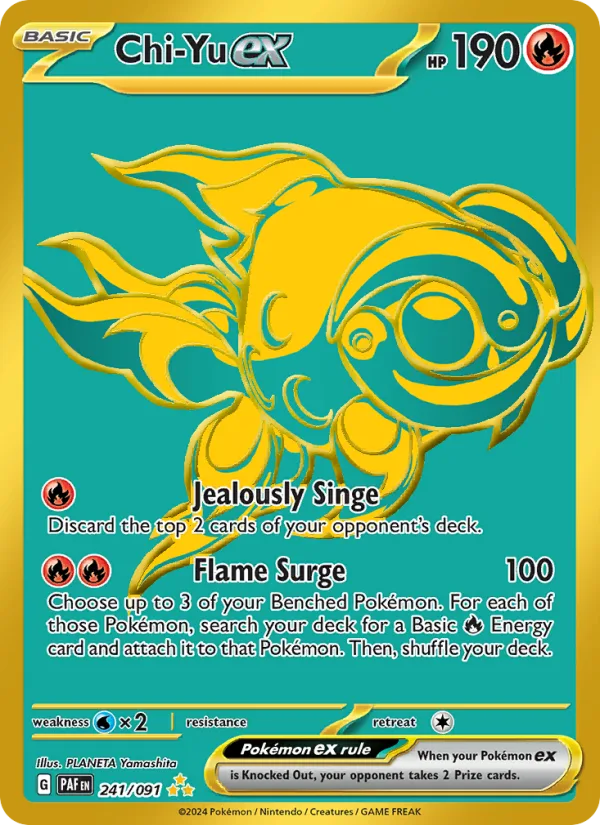 Chi-Yu ex · Paldean Fates 241/91