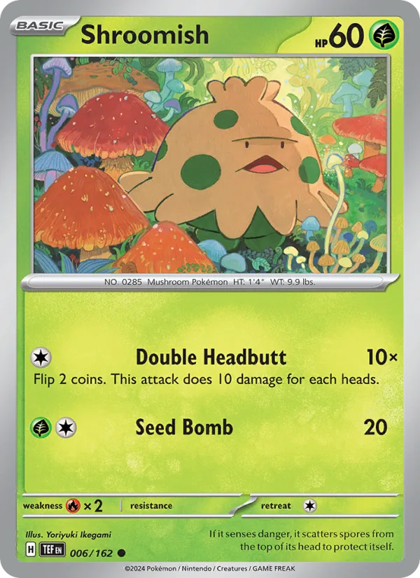 Shroomish · Temporal Forces 006/162