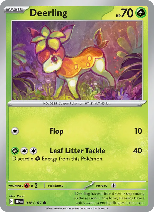 Deerling · Temporal Forces 016/162