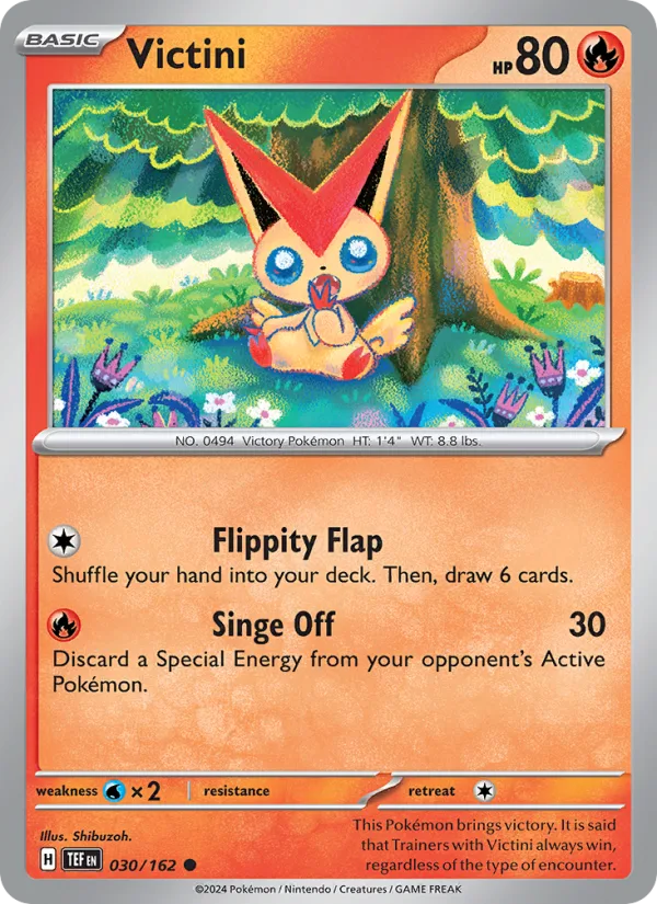 Victini · Temporal Forces 030/162