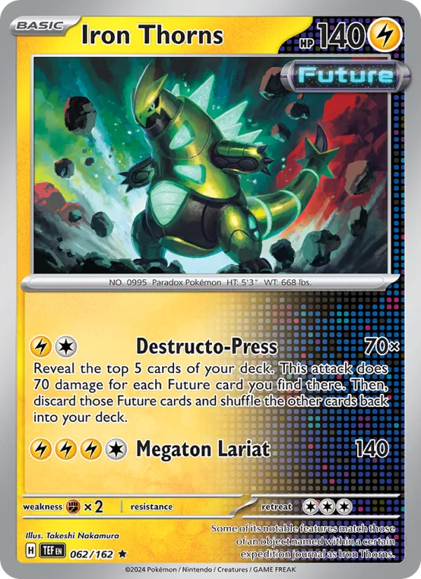 Iron Thorns · Temporal Forces 062/162